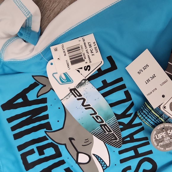 Little Boy's 2 Piece Swimsuit - Picture 3 of 9